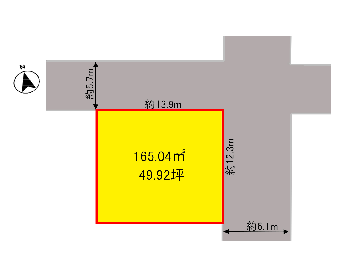 石友ホーム土地住宅情報｜小松市福乃宮町二丁目 - 165.04m²｜