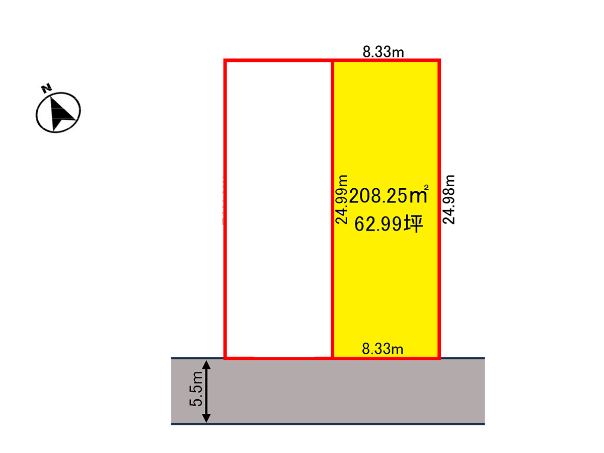 石友ホーム土地住宅情報｜小松市串町北 - 208.25m²｜